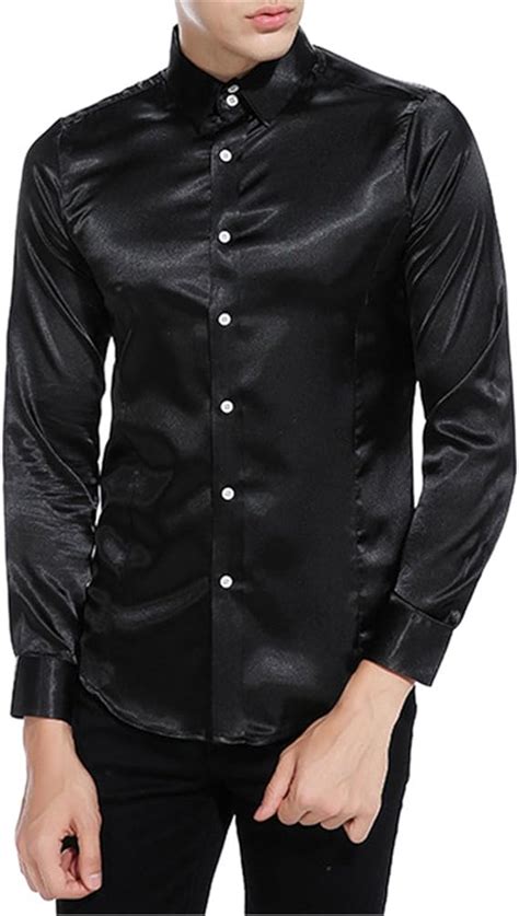 camisa fendi negra|Camisa de manga larga de seda en negro .